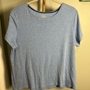Croft & Barrow Light Blue Tee